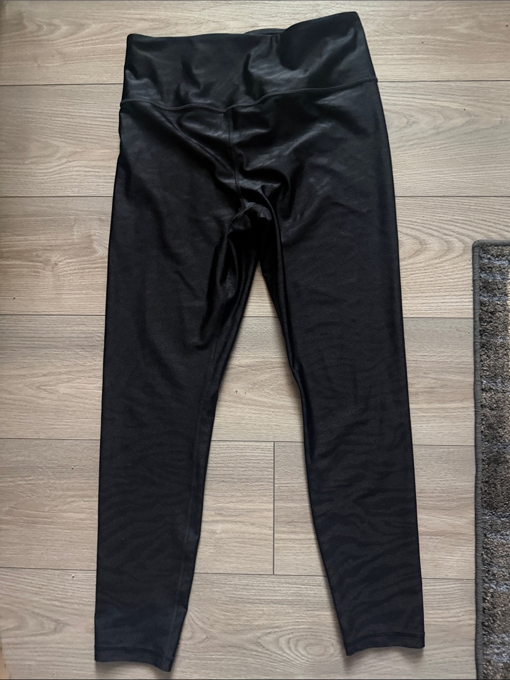 Simone Biles for Athleta shine high Black High-Waist Active Leggings